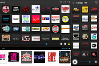 play your song or commercials on 5 top canada radio stations