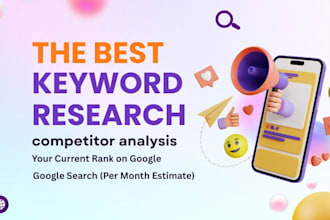 conduct in depth SEO keyword research for any of your specific niches
