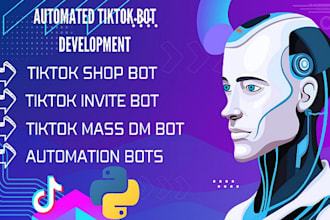 set up tiktok bots for shop, affiliate marketing, and influencer outreach
