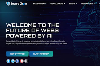 develop ai token, smart contract, crypto security website, ai regulatory checker