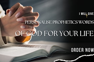give personalized prophetic word of god for your life