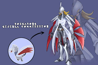 draw you a pokemon or fakemon gijinka
