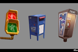 draw props, objects, items for your 2d or 3d games