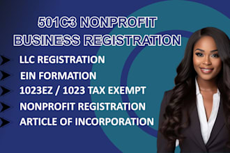 do nonprofit registration llc registration 501c3 ein form 1023ez 1023 tax exempt