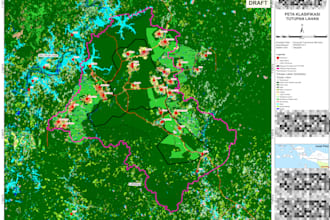 analyze satellite imagery and generate land cover or ndvi maps