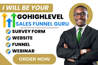 build gohighlevel website webinar survey form funnel go highlevel store ghl blog