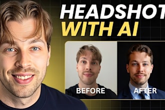 do amazing ai headshot generation ai portrait face swap for corporate business