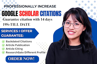 do backdated citations increase google scholar citations using researchgate
