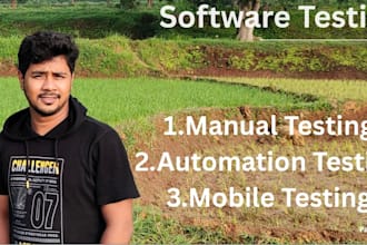 do software testing as manual,automation,mobile testing