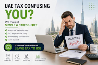 handle uae vat registration fta tax filing and corporate tax