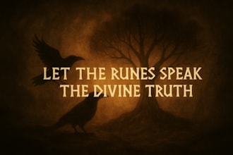 let the runes reveal what the divine wants you to know