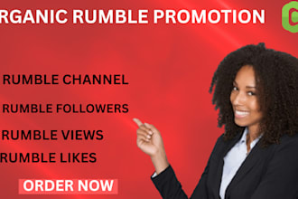 organically promote your rumble video to increase your audience