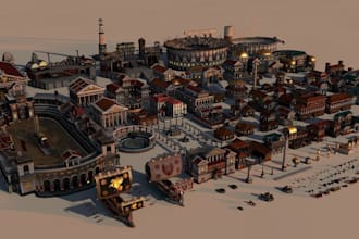 design 3d game environment level, design stylized 3d environment unreal engine