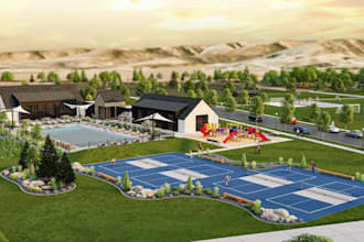 construct floor plan for residential,city permit,site plan,3d coutyard landscape