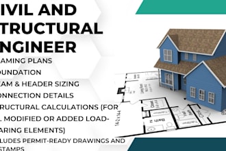 layout structural engineer foundation plan, slab, framing, porch, joists