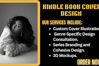 design a professional kindle book cover