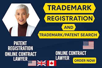be your licensed patent, USA, UK trademark registration attorney, patent search