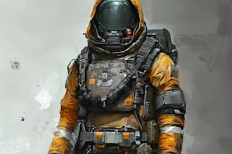 design stylized character concept art and illustration