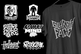 design urban, y2k, streetwear logo for your clothing brand