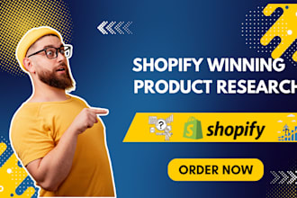 do winning shopify product research with SEO optimized keywords