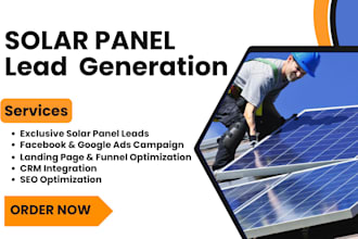 generate exclusive solar panel leads solar leads solar panel sales funnel