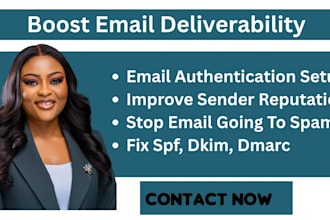 boost email deliverability by fixing dkim, dmarc, spf in klaviyo mailchimp drip