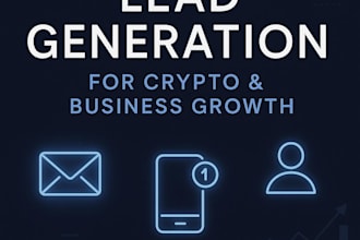 generate targeted leads to help you grow your crypto project