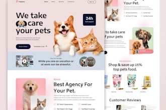 pet care website, pet grooming website, dog training, dog walking website