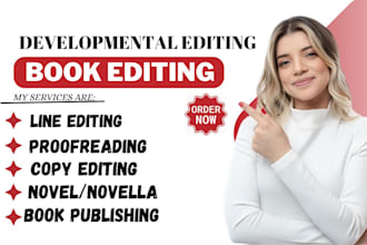 line edit copy book edit and proofread sci fi fiction non fiction spanish ebook