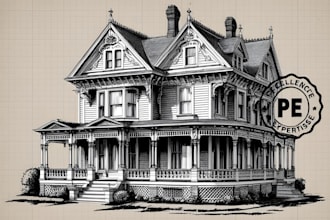 licensed architect, pe stamp, city permits for texas, fl, california ohio az md