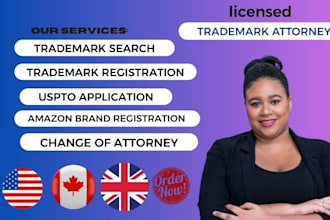your licensed patent, USA trademark registration attorney, uspto, application