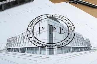 licensed architect, pe stamp, city permits for texas, florida, california, ohio