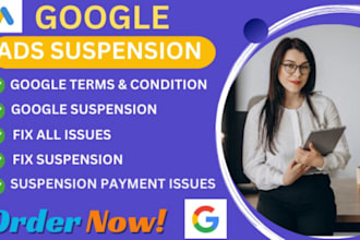 fix google ads account suspension policy suspension and circumventing system