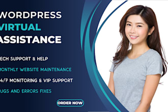 be your wordpress manager, wordpress virtual assistances