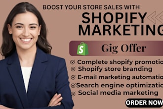 set up klaviyo email flows and shopify dropshipping marketing