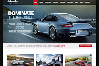 design car dealership, car sales rental, ai car rental website, car auction