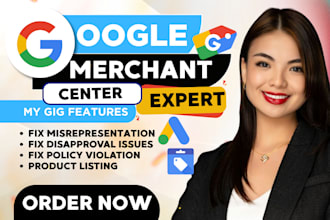 fix google merchant center misrepresentation issue, suspension and gtin issue