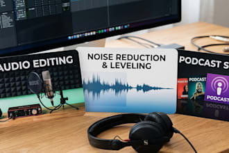 do the audio editing