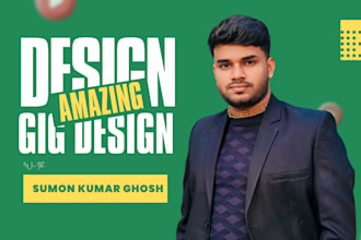 design your clickable gig picture, fiverr gig image