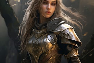 do realistic portrait or dnd character