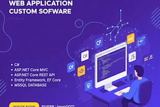create asp net mvc, asp net core api application