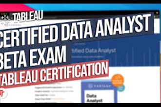 create tableau data expert, create beautiful dashboard project