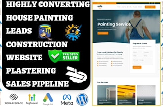 generate house painting leads painting interior exterior leads painting website