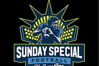 design a winning logo for sunday special football tournament