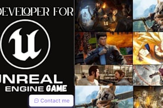 unreal engine game development, unreal engine game developer, ue5, game design