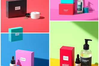design premium product packaging and shoe box design