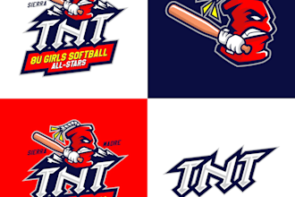 create a custom winner logo for tnt softball contest