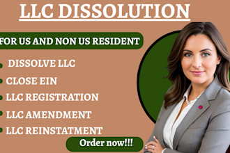 do dissolve llc, amend llc, close ein, llc reinstatement, llc registration