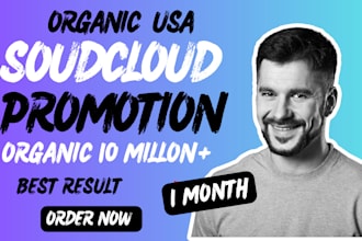 do USA music promotion on soundcloud music promotion track to 10 million album