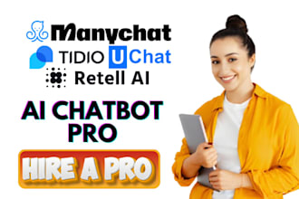 create and fix manychat for you social media, facebook and instagram ai chatbot